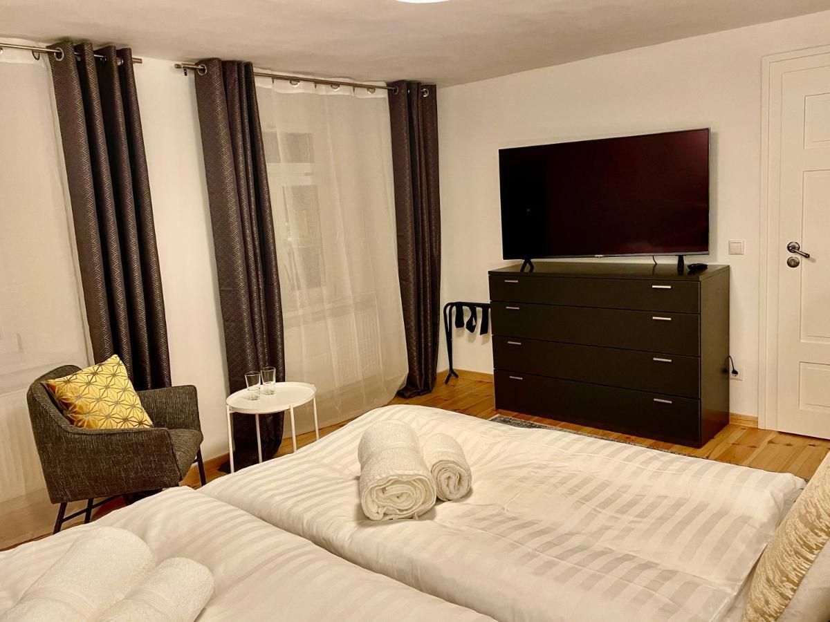 Voh Studio Mitten In Vohenstrauss, Smart-Tv, Parkplatz Esterno foto