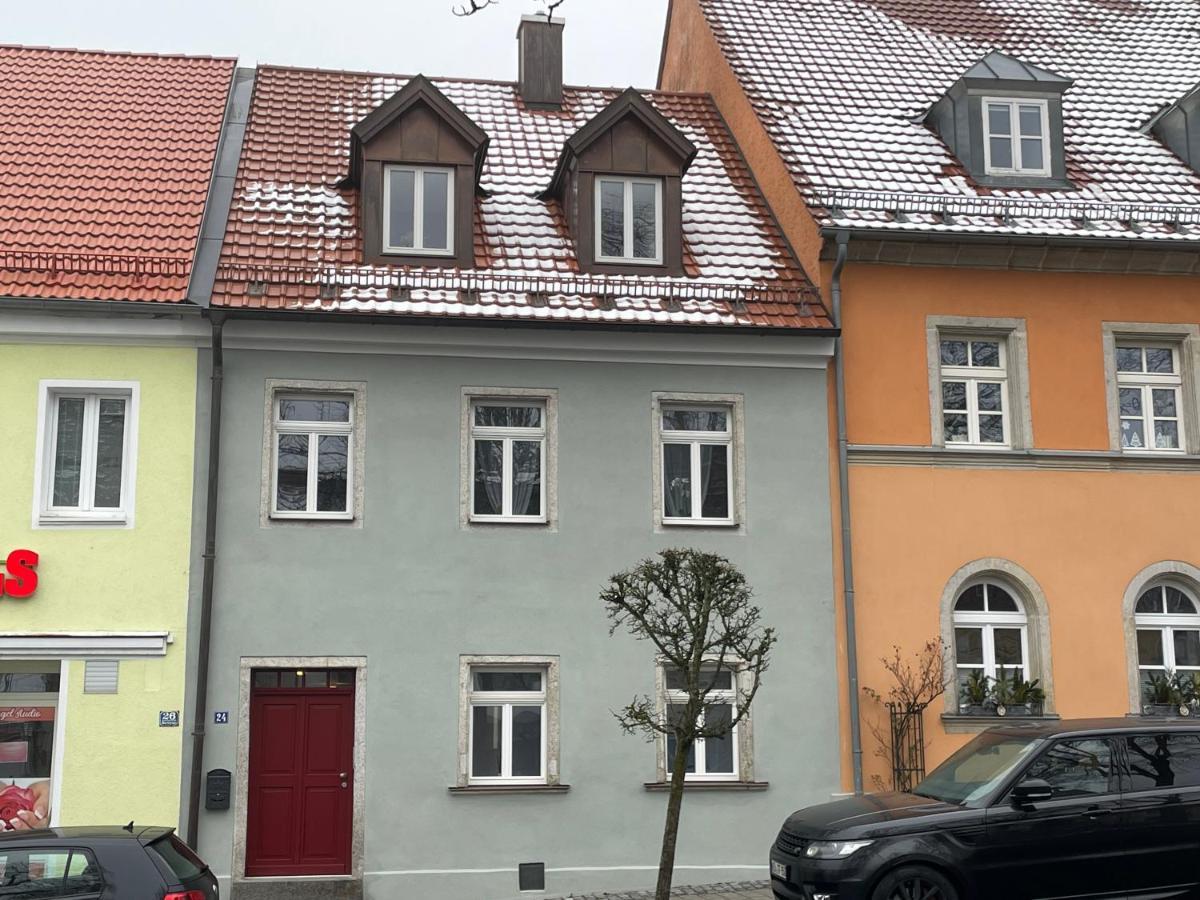 Voh Studio Mitten In Vohenstrauss, Smart-Tv, Parkplatz Esterno foto